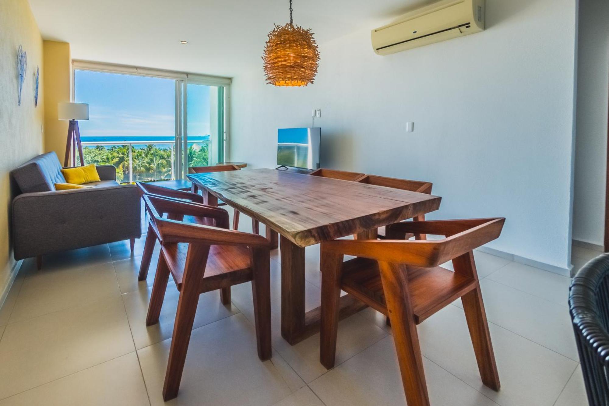 New Beachfront Luxury Apartments Канкун Экстерьер фото